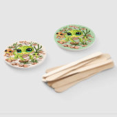 Baby Geckos Niedlich Cartoon Characters Fächer (Non-assembled)