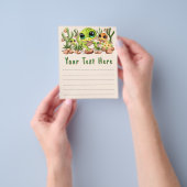 Baby Geckos Niedlich Cartoon Characters Flyer (Gruppe)