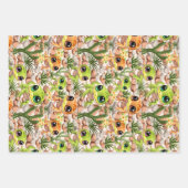 Baby Geckos Niedlich Cartoon Characters Geschenkpapier Set (Vorderseite)