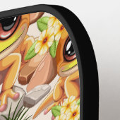 Baby Geckos Niedlich Cartoon Characters Pickleball Schläger (Linke Seite)