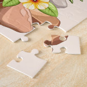 Baby Geckos Niedlich Cartoon Characters Puzzle (Seite)