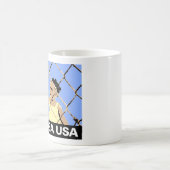 Baby-Gefängnis. Kindertrennungsaussage Kaffeetasse (Mittel)