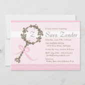 Baby-Geklapper-Duschen-Einladung Einladung (Vorderseite)