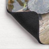 Baby gemalte Schildkröte Mousepad (Ecke)