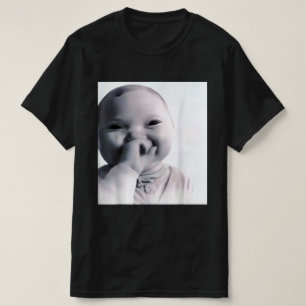 Baby gen z Meme ai Viral Kichernder AI Lachend  T-Shirt