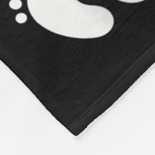 Baby Gender Reveal, NK oder Blau Willkommen in den Fleecedecke (Ecke)