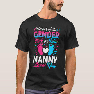 Baby Gender zeigt Dusche pink oder blau Gruschige  T-Shirt