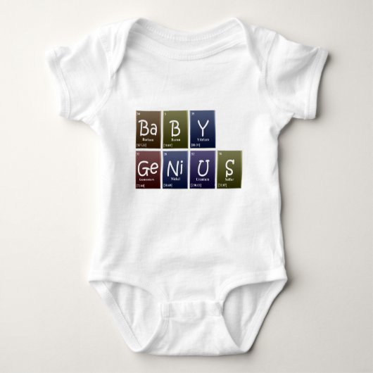 Baby-Genie-Säuglings-Shirt Baby Strampler (Vorderseite)