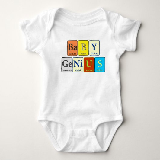 Baby Genius Design Strampler (Vorderseite)