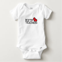 Baby Gerber Cotton One-Piece mit Snaps - Herz