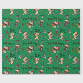 Baby-Gesang-Lied-Muster Geschenkpapier (Flach)