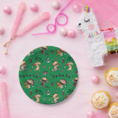 Baby-Gesang-Lied-Muster Pappteller (Party)