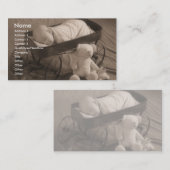 Baby-Geschäft oder Mitteilung Visitenkarte (Vorne/Hinten)