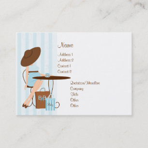 Baby-Geschäft Visitenkarte