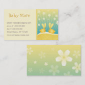 Baby-Geschäfts-Visitenkarte-Schablone Visitenkarte (Vorne/Hinten)