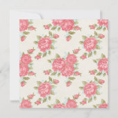 Baby Geschenk BINGO BABY SHOWER SPIELKARTEN Einladung (Rückseite)