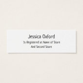 Baby-Geschenkladen mit (Rückseite)