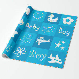Baby Geschenkpapier