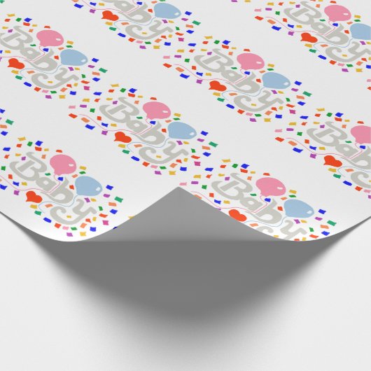 Baby Geschenkpapier (Ecke)