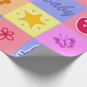 Baby Geschenkpapier (Ecke)
