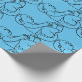 Baby Geschenkpapier (Ecke)