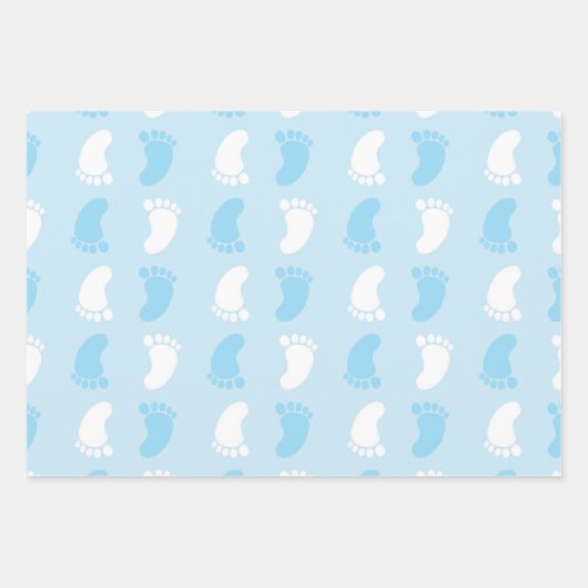 Baby Geschenkpapier Set (Vorderseite)