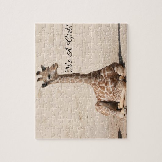 Baby-Geschlecht enthüllt Puzzle-Geschenk Mutter Puzzle (Vertikal)