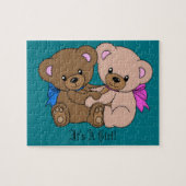 Baby-Geschlecht enthüllt Puzzle-Geschenk Mutter Puzzle (Horizontal)