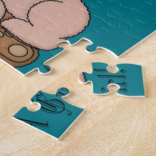 Baby-Geschlecht enthüllt Puzzle-Geschenk Mutter Puzzle (Seite)