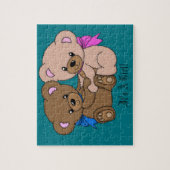 Baby-Geschlecht enthüllt Puzzle-Geschenk Mutter Puzzle (Vertikal)