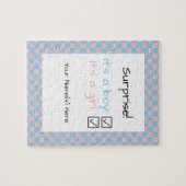 Baby-Geschlechts-Überraschung Puzzle (Horizontal)