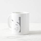 Baby-Gesicht 1 Kaffeetasse (Vorderseite Links)