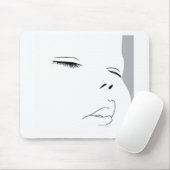Baby-Gesicht 1 Mousepad (Mit Mouse)