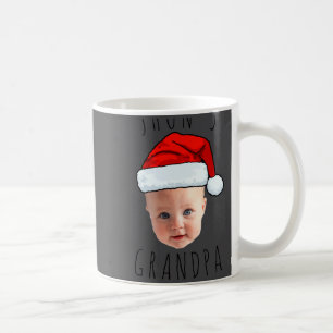 Baby-Gesicht Santa-Hut Weihnachtsfoto _1 Kaffeetasse