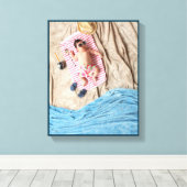 Baby Getaway Leinwanddruck (Insitu (Holzboden))