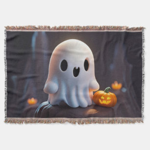 Baby Ghost Creepy Niedlich Halloween Charakter Decke