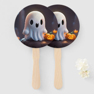 Baby Ghost Creepy Niedlich Halloween Charakter Fächer