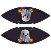 Baby Ghost Creepy Niedlich Halloween Charakter Football (Paneele)