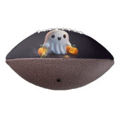 Baby Ghost Creepy Niedlich Halloween Charakter Football (Gedreht 270)