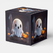 Baby Ghost Creepy Niedlich Halloween Charakter Geschenkschachtel (Rückseite)
