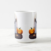 Baby Ghost Creepy Niedlich Halloween Charakter Kaffeetasse (Mittel)