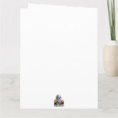 Baby Ghost Creepy Niedlich Halloween Charakter Karte (Rückseite)