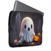 Baby Ghost Creepy Niedlich Halloween Charakter Laptopschutzhülle (Vorne Rechts)
