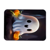 Baby Ghost Creepy Niedlich Halloween Charakter Magnet (Horizontal)