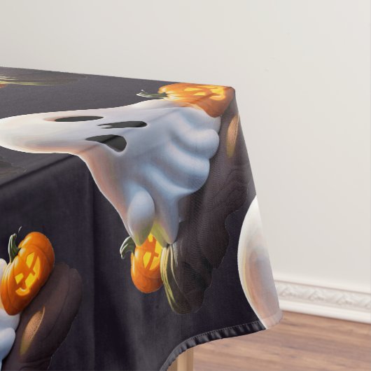 Baby Ghost Creepy Niedlich Halloween Charakter Tischdecke (Beispiel)