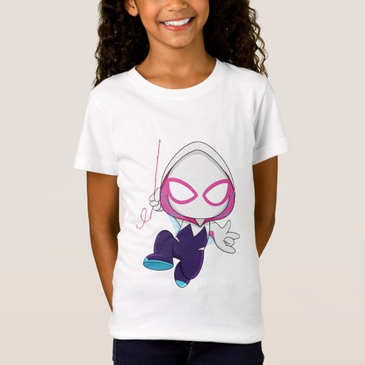 Baby Ghost Girl Spider T-Shirt (Vorderseite)