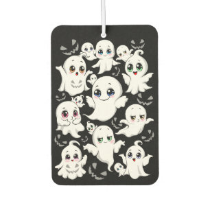 Baby Ghosts Spookoky Niedliche Halloween-Stimmung Autolufterfrischer