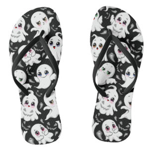 Baby Ghosts Spookoky Niedliche Halloween-Stimmung Badesandalen