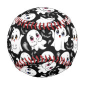 Baby Ghosts Spookoky Niedliche Halloween-Stimmung Baseball (Vorderseite)