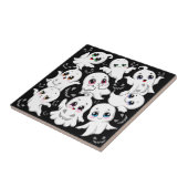 Baby Ghosts Spookoky Niedliche Halloween-Stimmung Fliese (Seite)